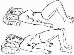 gerakan senam hamil - otot pinggul